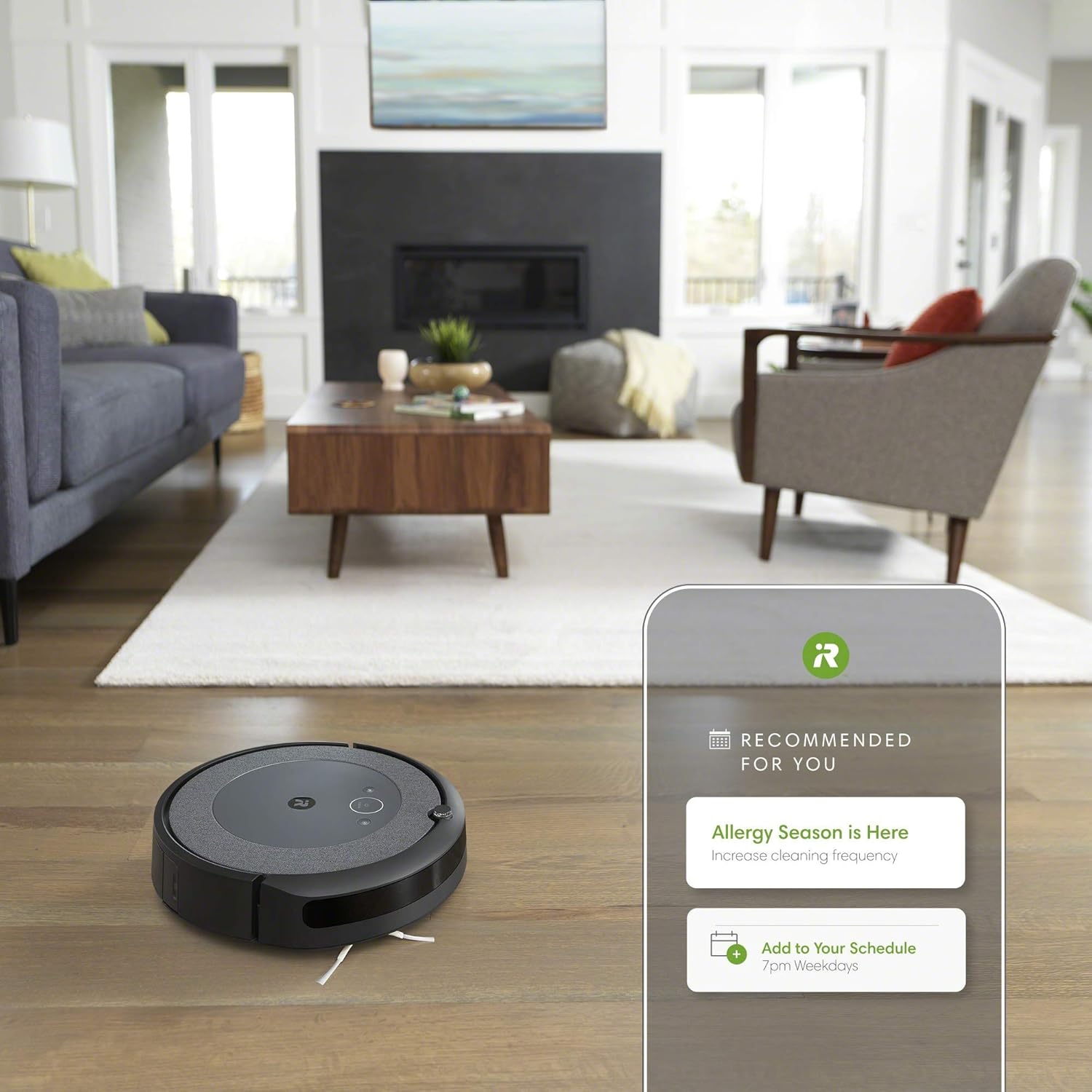 iRobot Roomba i3 Wi-Fi Robot Vacuum - Vacuum Only (Renewed)