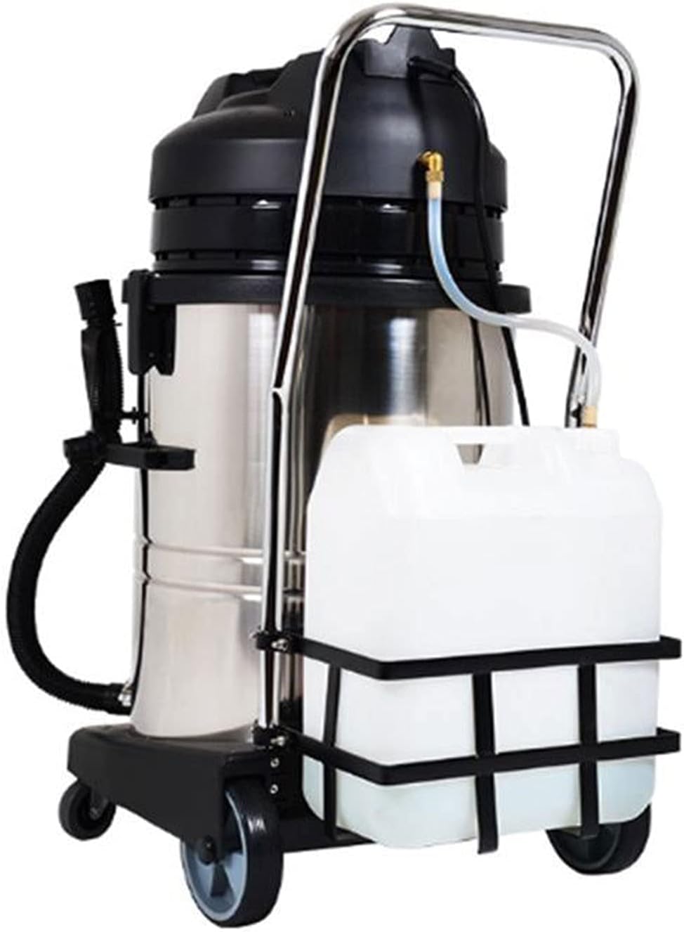 2011W 60L Commercial Carpet Cleaning Machine,110V Portable Carpet Cleaner Machine, Carpet Sofas Curtains Vacuum Extractor Cleaner Floor Scrubber Machine,Commercial Carpet Steams