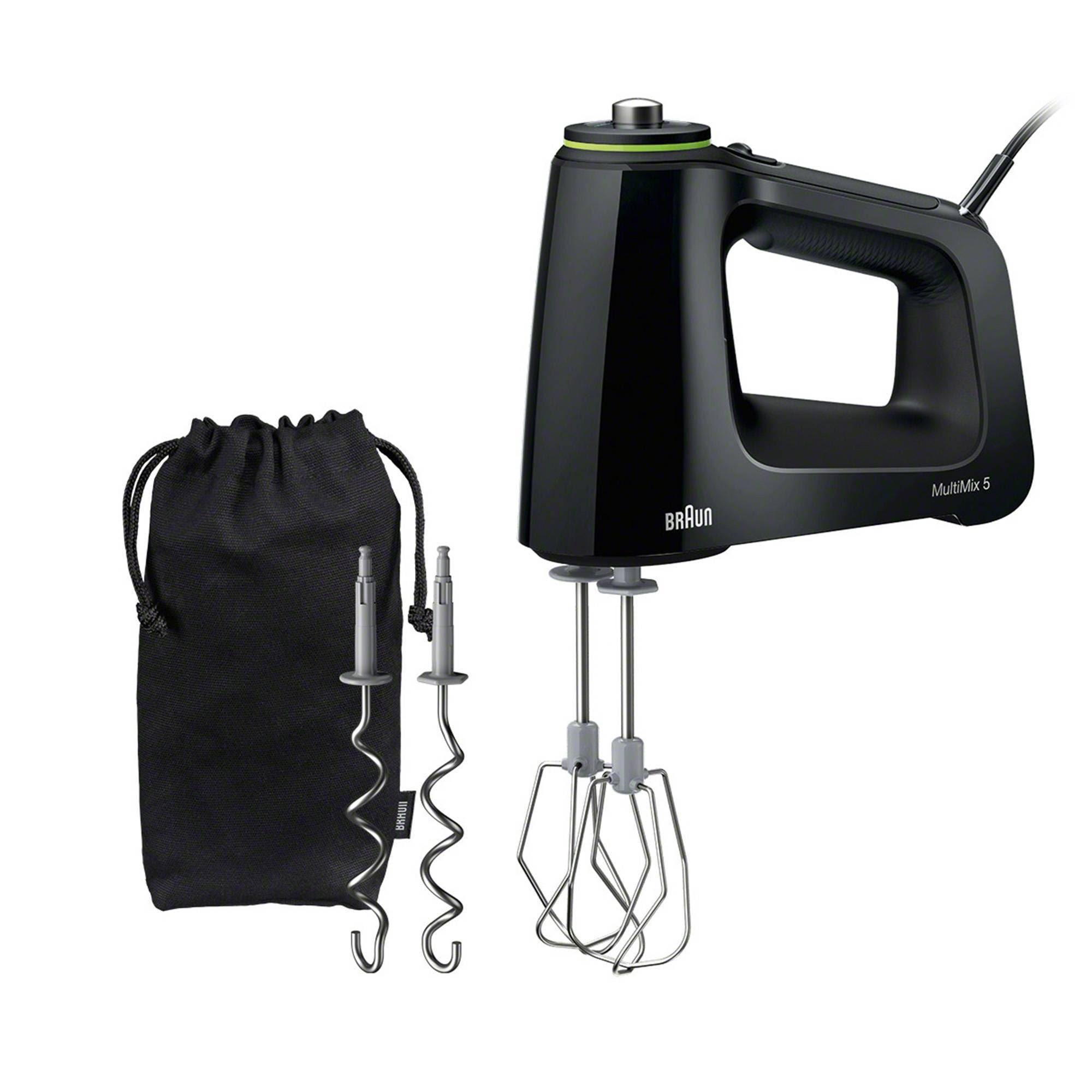 Braun MultiMix 5 HM 5100 Plastic Hand Mixer - Black