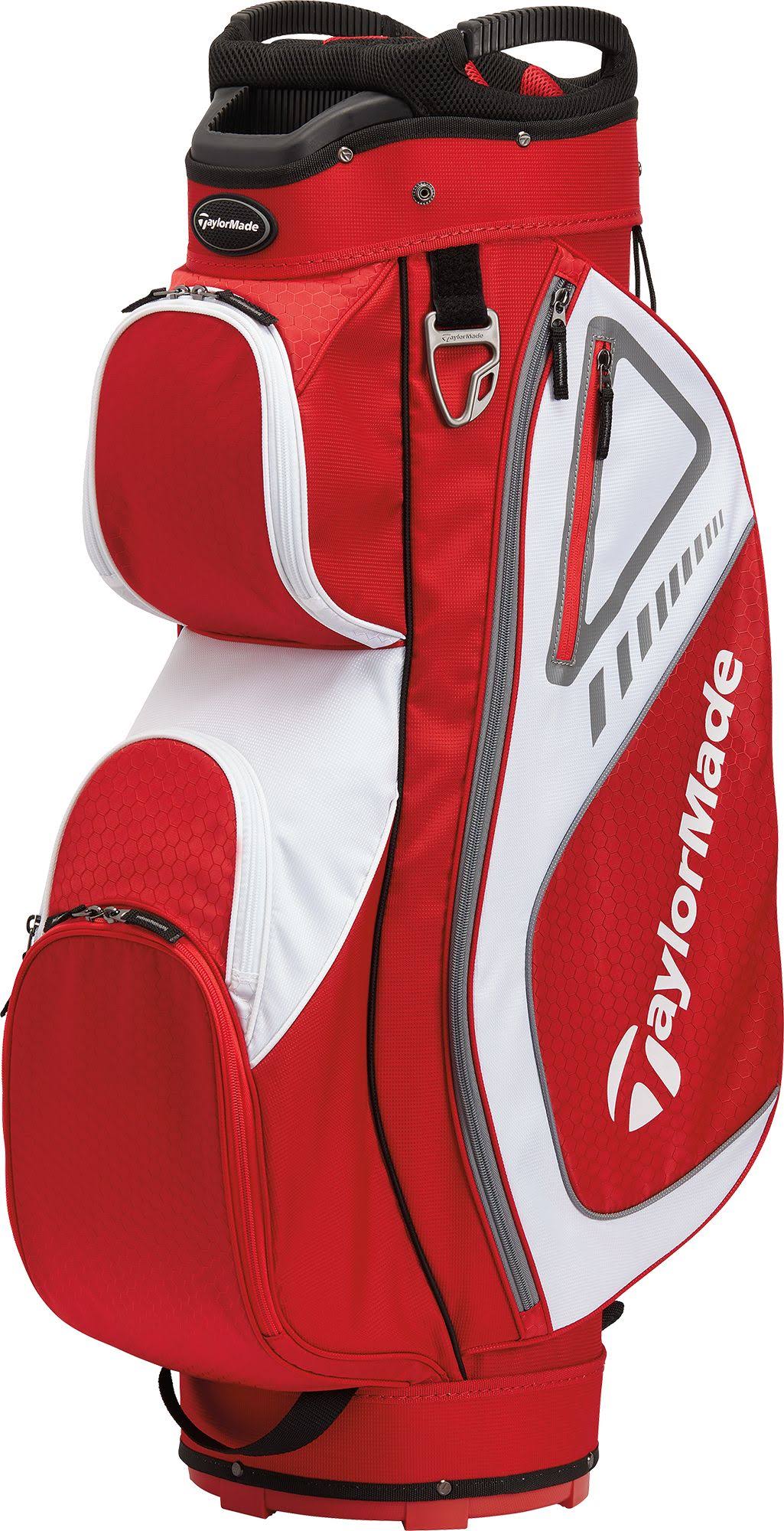 TaylorMade Select Plus Cart Bag, Red