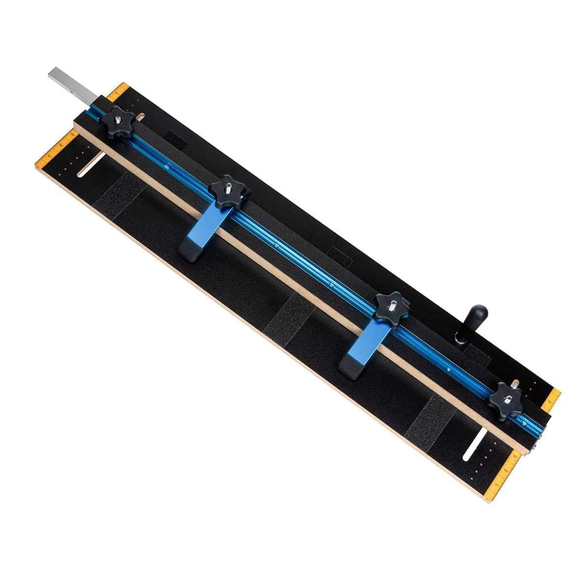 POWERTEC Taper/Straight Line Jig for Table Saws with 3/4 Wide by 3/8 Deep Miter Slot - Shop Hardware Tools Online Store