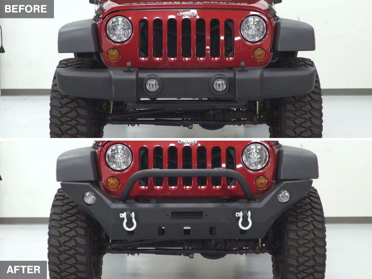 Barricade Extreme HD Full Width Front Bumper Compatible with 07-18 Jeep Wrangler JK