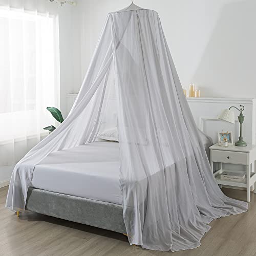 MiemieAi Faraday cage Radiation EMF Protection Bed White Canopy