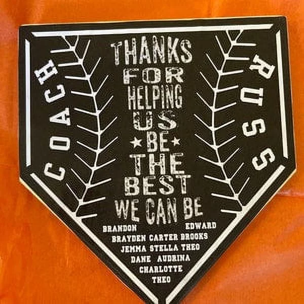 Unfinished Wood Home Plate Baseball Softball Diamond Base Silhouette - Craft- up to 24" DIY 46" / 3/4"