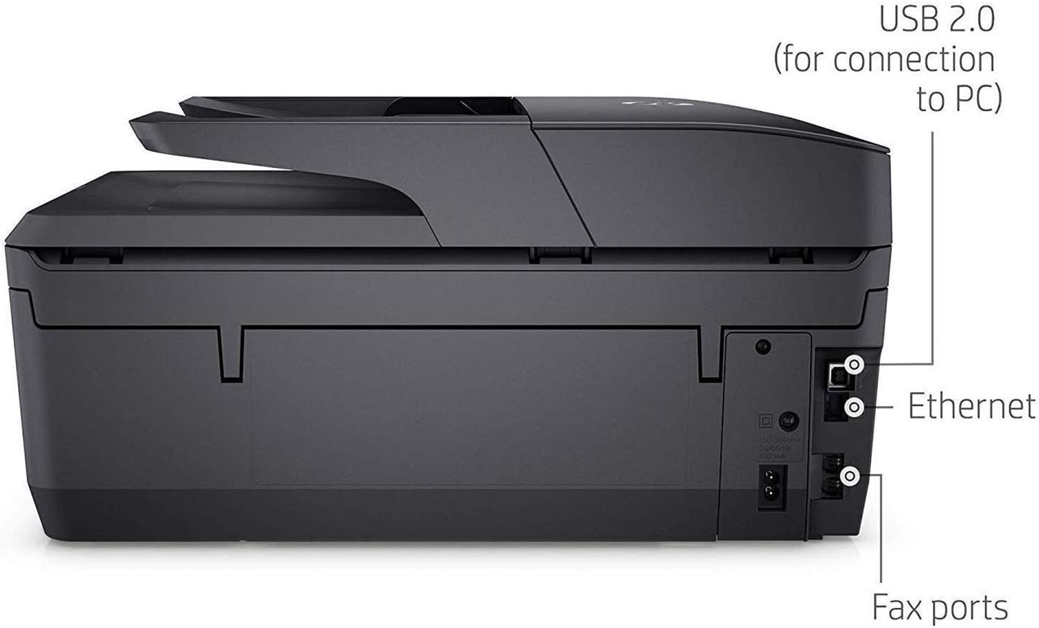 HP OfficeJet Pro 69Series Color Inkjet All-in-One Wireless Printer - 4-in-1 Print, Scan, Copy, Fax for Office - Instant Ink Ready - 2.65" CGD Touchscreen, 20 ppm Print Speed, Cbmoun Printer Cable