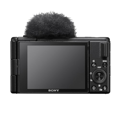 Sony ZV-1 II Vlog Camera for Content Creators and Vloggers - Black