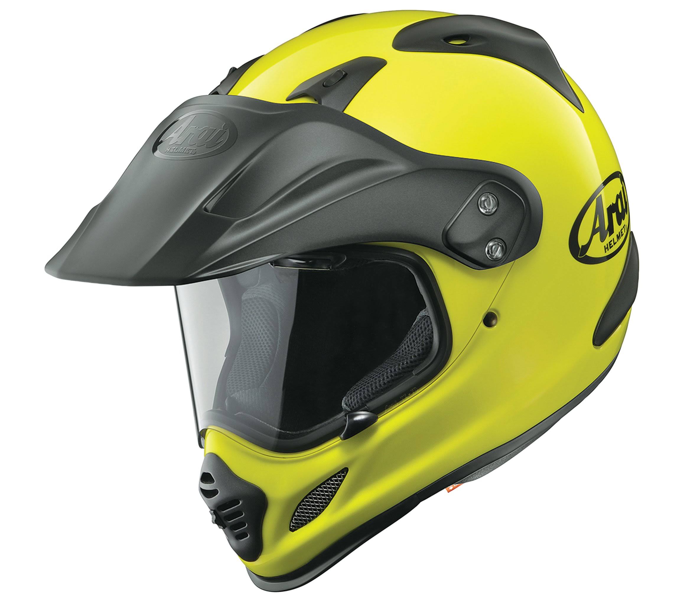 Arai XD4 Fluorescent Yellow Helmet