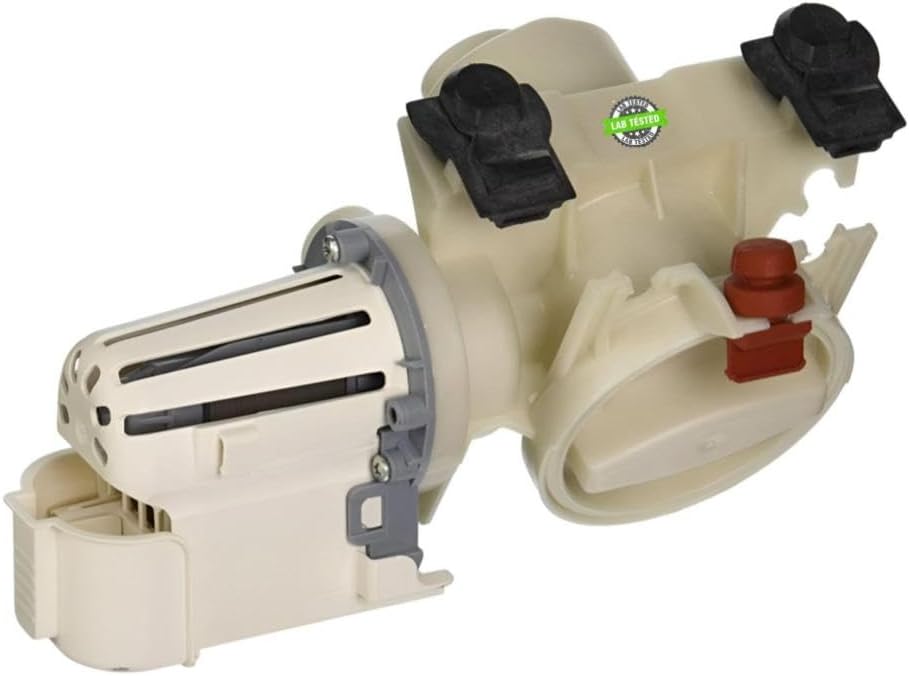 8182821, 46197020148, 461970201671 EDR01671X1 compatible with Whirlpool, Kenmore, Maytag Washer Drain Pump Assembly fits old #s 280187