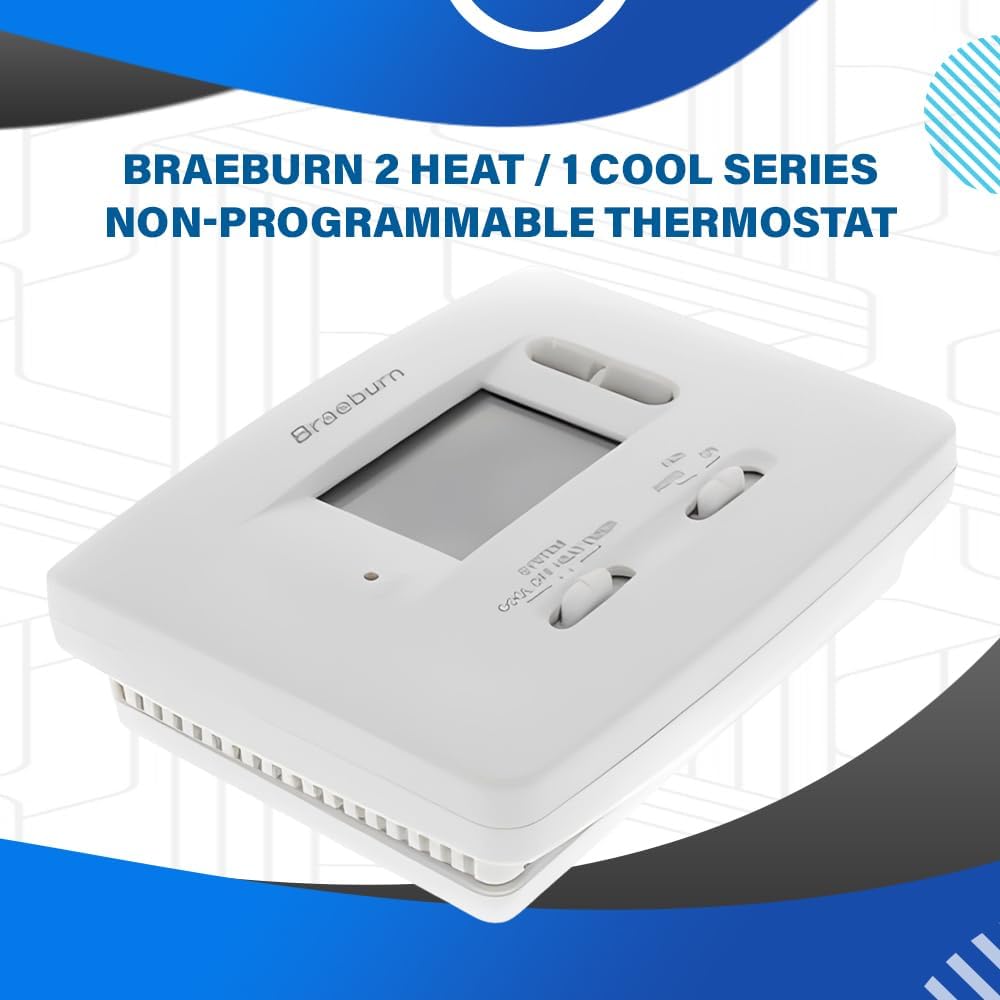 Goodman 14.3 SEER2 3 Ton Heat Pump Split System w/ 15kW Backup Heat Kit | Downflow, Upflow, or Horizontal Air Electric Handler w/Thermostat | Single Stage Condenser