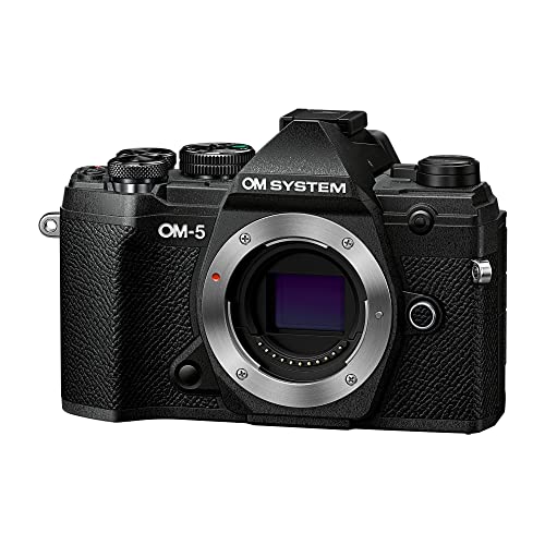 OM SYSTEM OM-5 Mirrorless Camera, Black