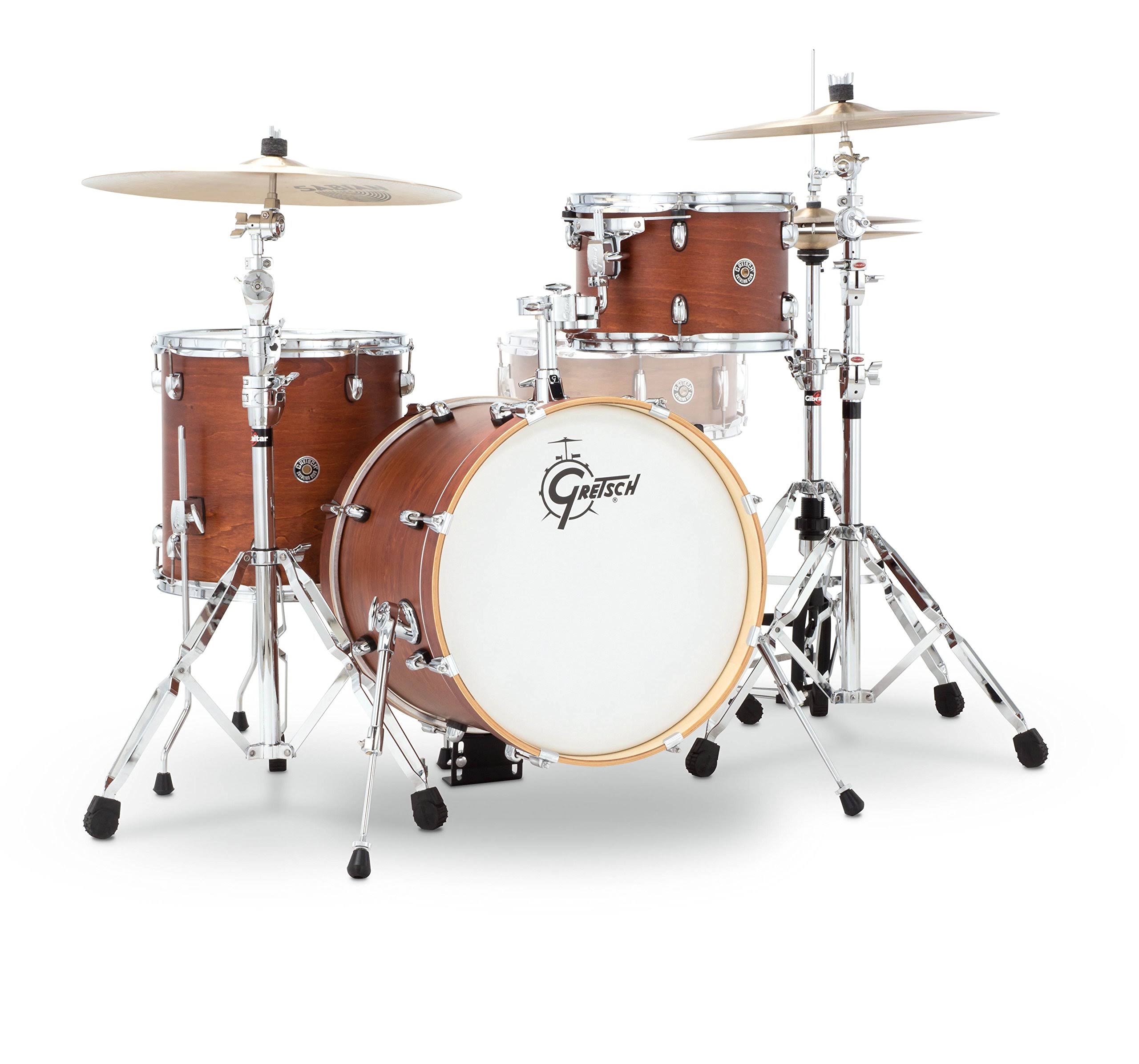 Gretsch Drums Catalina Club 3-Piece Shell Pack Satin Walnut Glaze