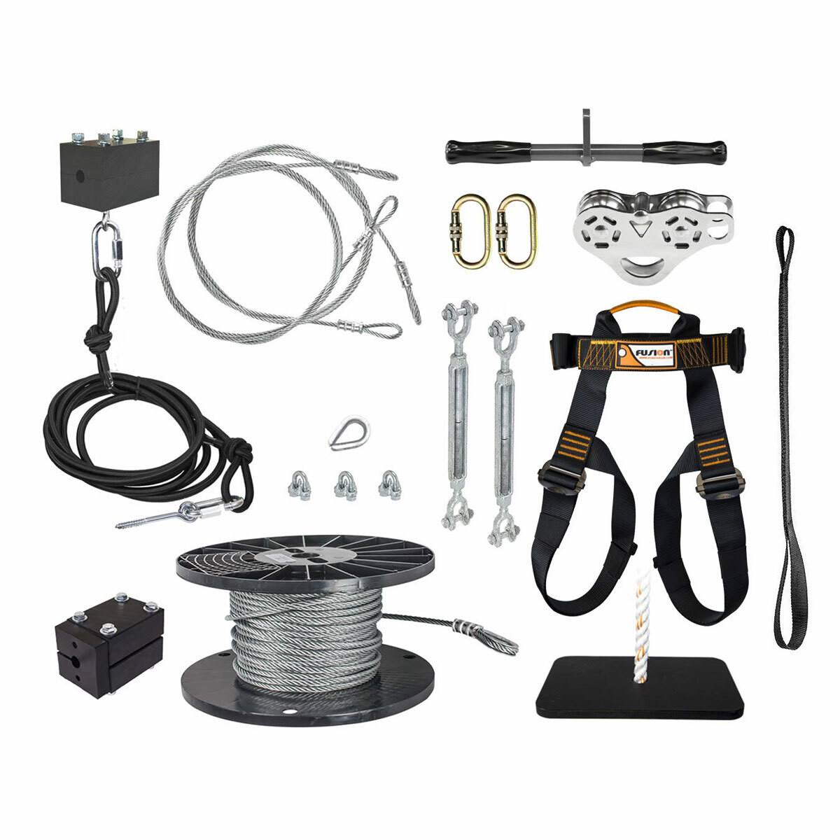 Ultimate Torpedo Zip Line Kit 150 ft
