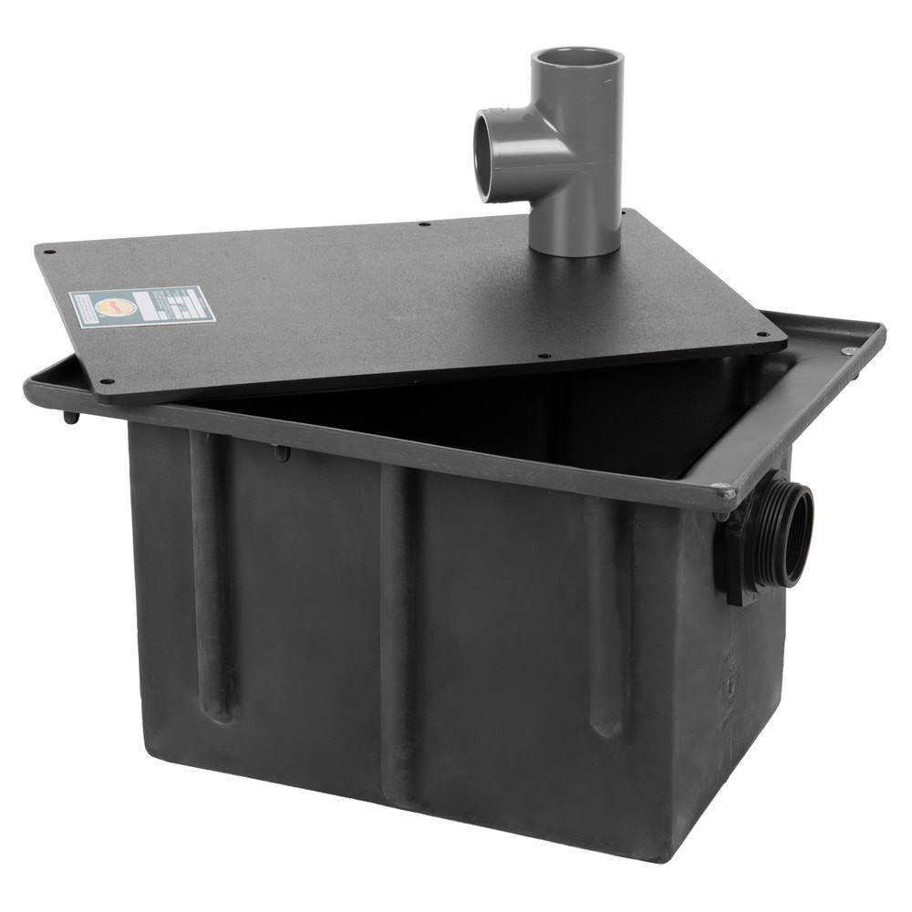Ashland PolyTrap 4807 14 lb. Grease Trap with Threaded Connections