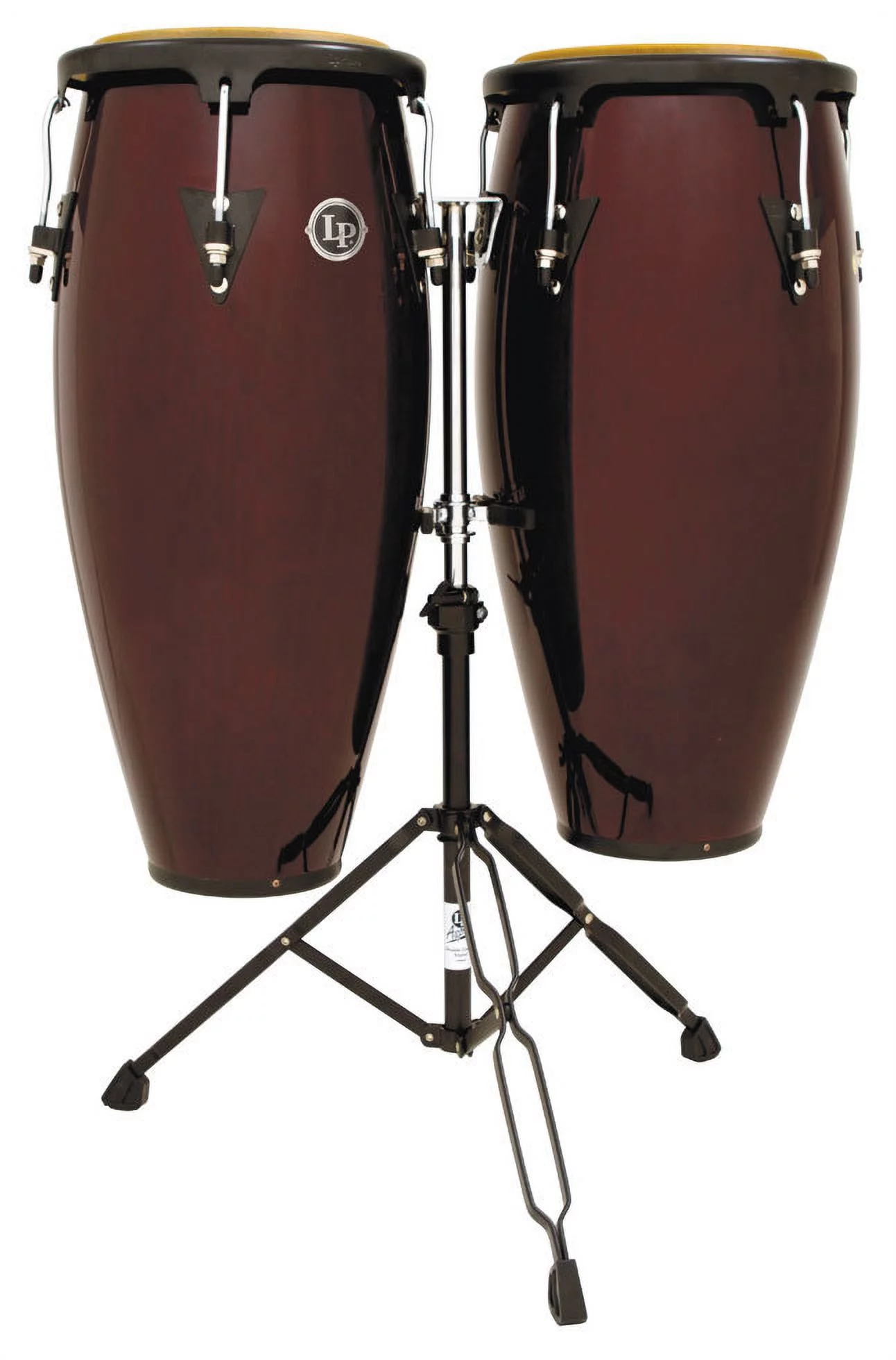 Latin Percussion  Aspire 10.86 Conga Set - Drk Wood Double Standard - Curated Treasures Market