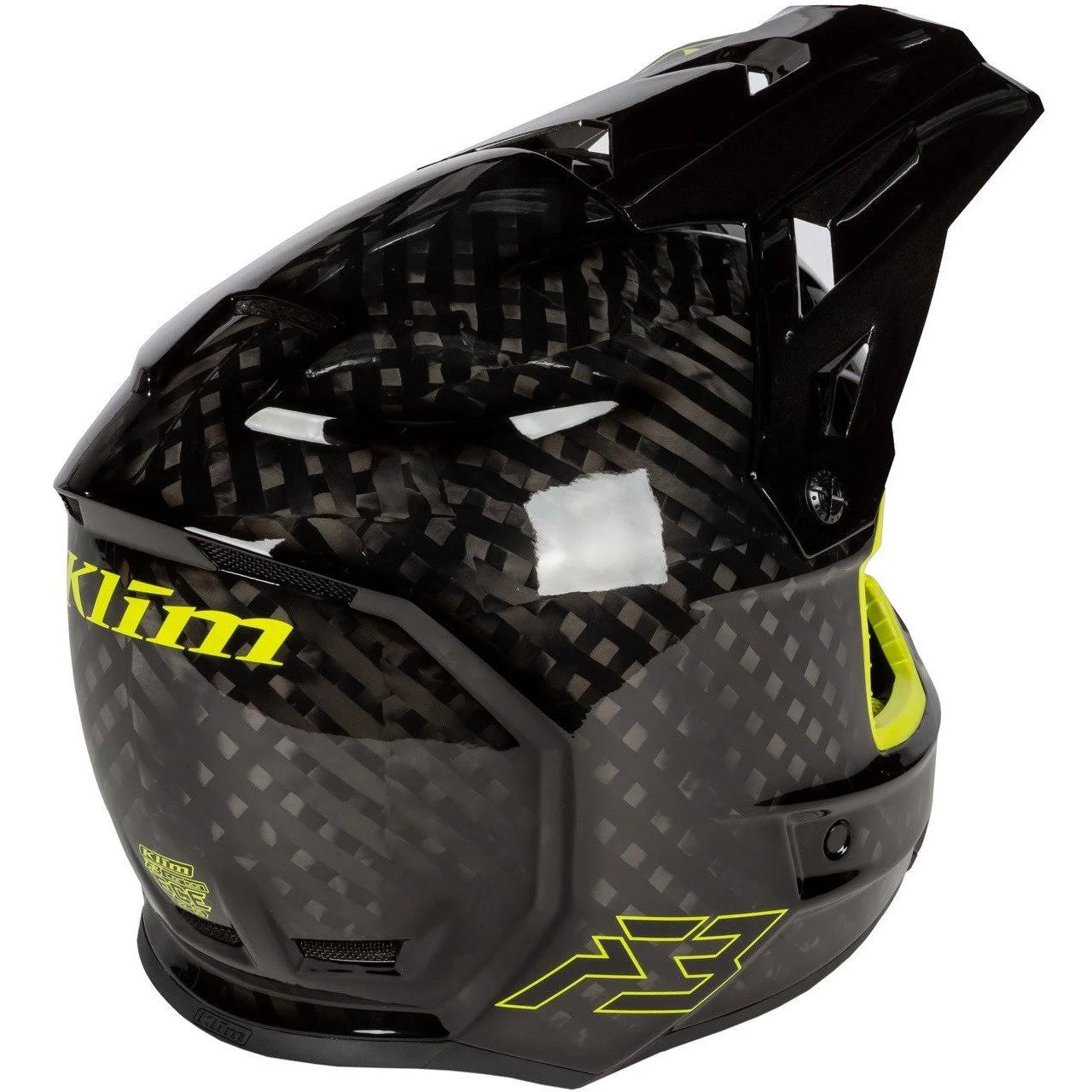 Klim F3 Carbon Helmet - Draft Vivid Blue Medium