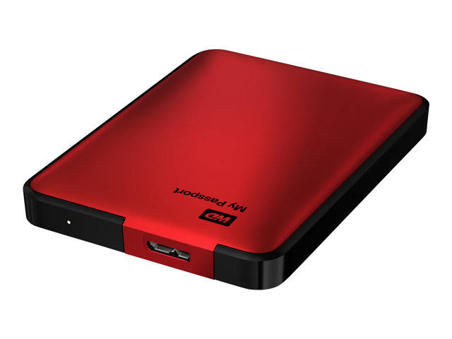 WD My Passport 1 TB External HDD - WDBBEP0010BRD - USB 3.0