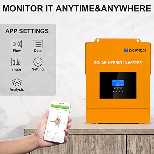 ECO-WORTHY 24V/48V Hybrid Inverter