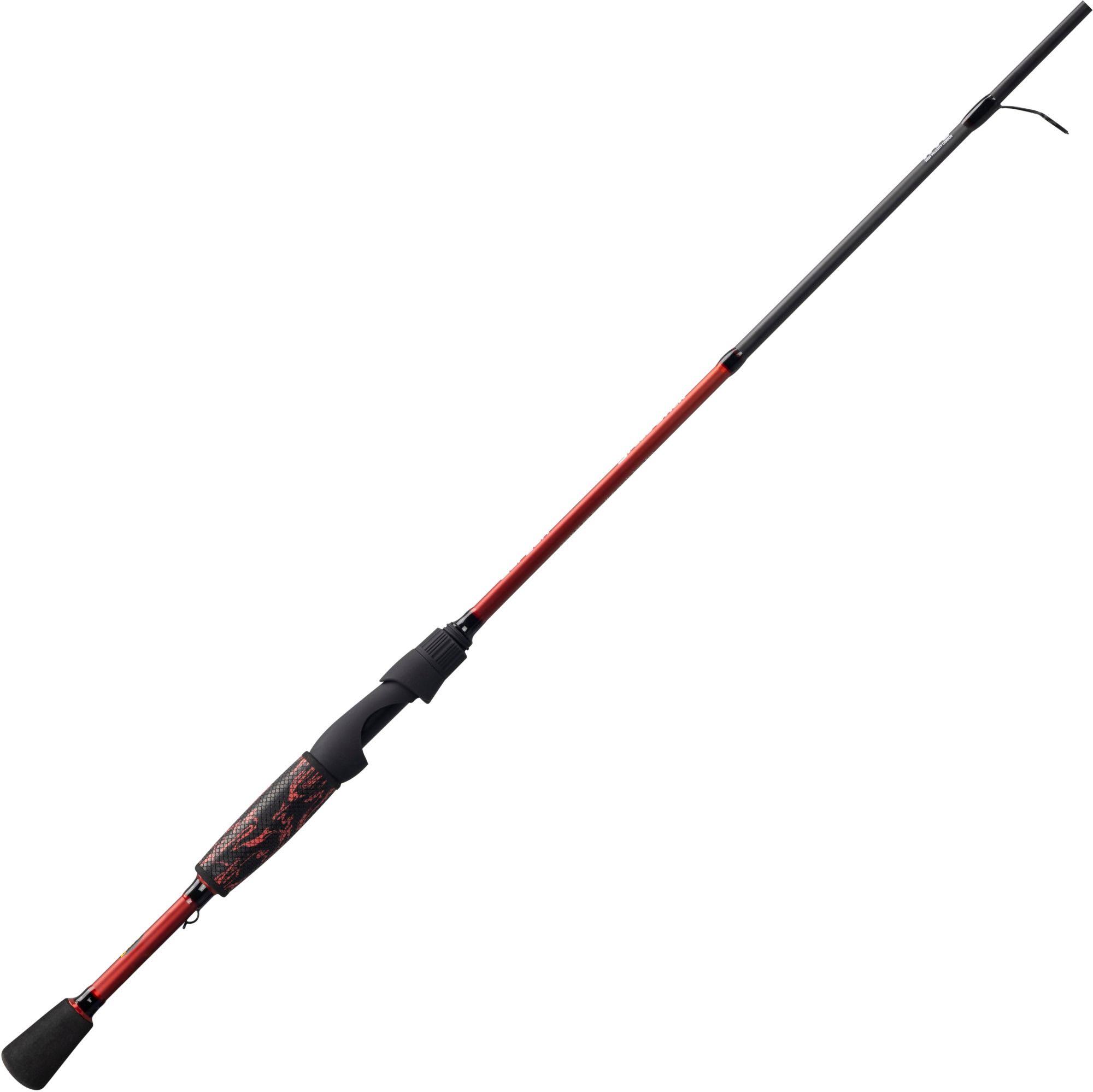 Lew&s Carbon Fire Speed Stick Spinning Rod, carbon/fire
