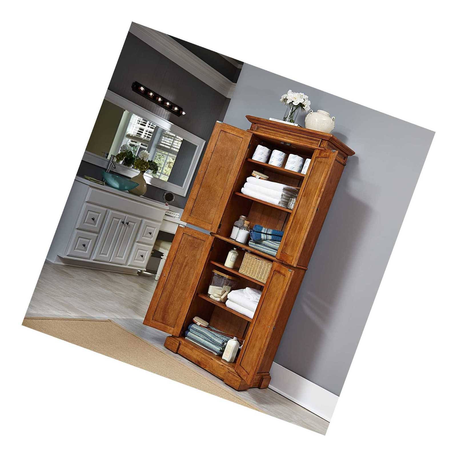Home Styles Americana Distressed Oak Pantry by Home Styles