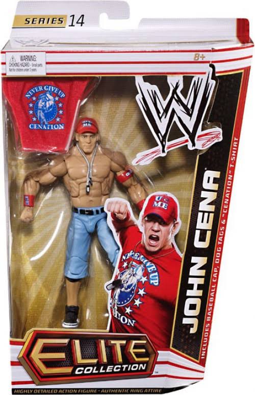 WWE Elite Series 14 Action Figure, John Cena
