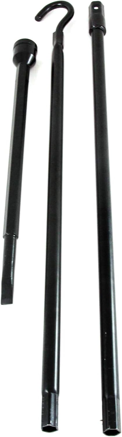Red Hound Auto 1988-1998 Compatible with Chevy C/K Lug Extension Spare Tire Tool Replacement Kit for Jack Pack of 2
