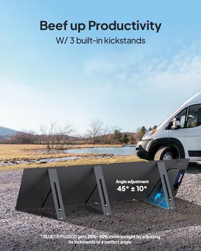 BLUETTI AC200P Portable Power Station, 2000Wh LiFePO4 Battery Backup w/ 6 2000W AC Outlets (4800W Peak), Solar Generator for Outdoor Camping, RV Travel, Home Use