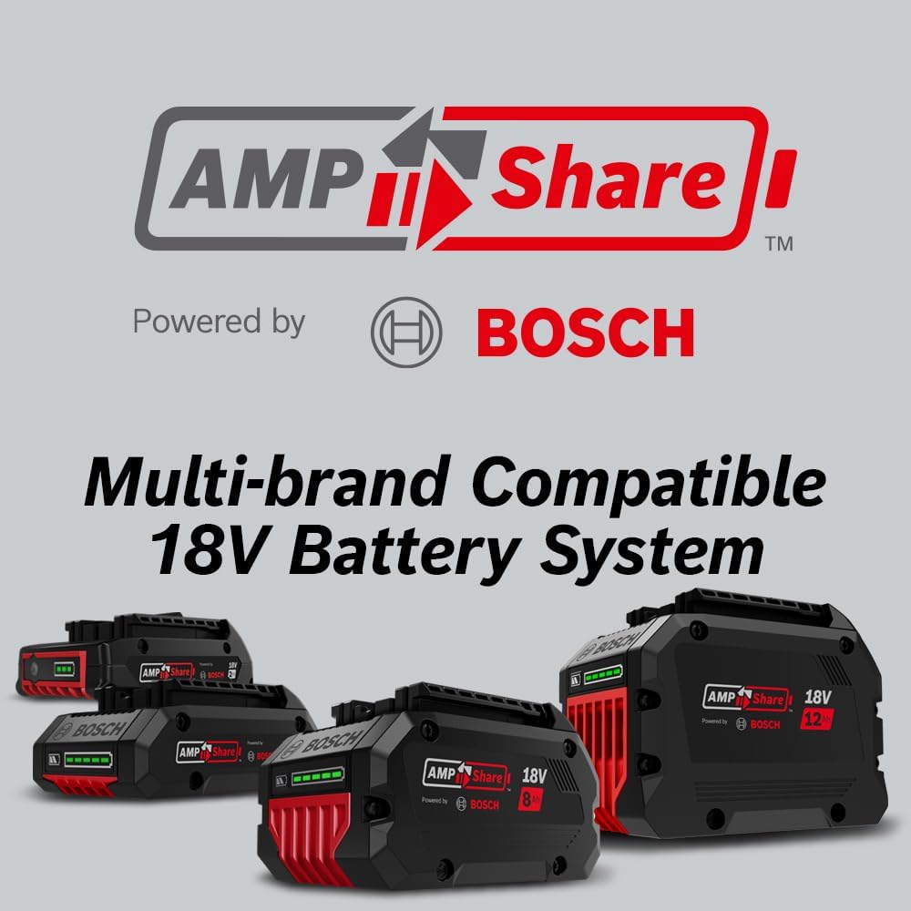BOSCH GPB18V-2CN 18V Compact Jobsite Radio with Bluetooth® 5.0, Black