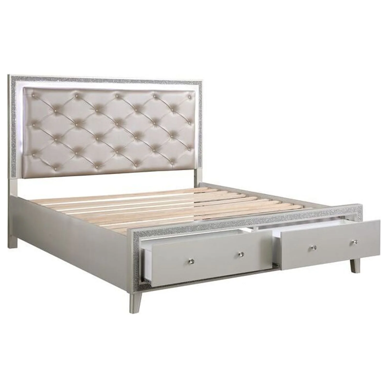 HomeStock Southwestern Sanctuary Bed W/Storage