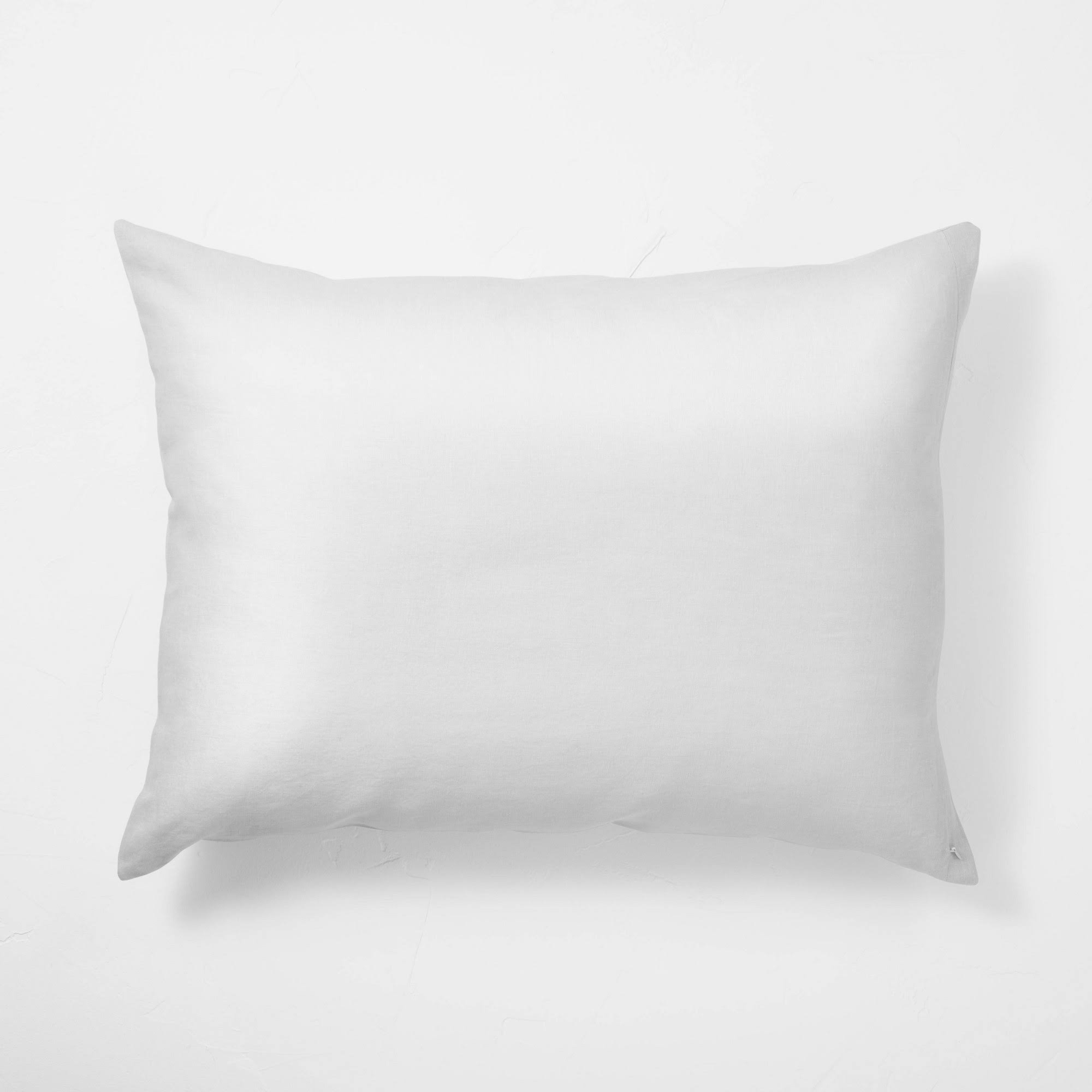 Full/Queen Linen Duvet u0026 Sham Set Light Gray - Casaluna