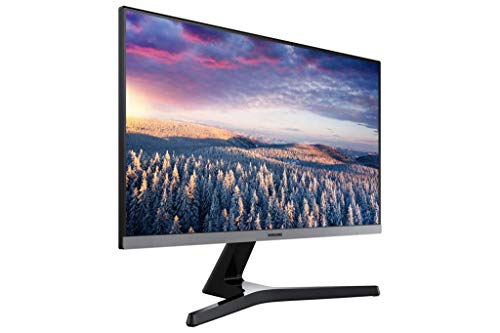 Samsung 24" FHD Monitor with Bezel-LESS Design - LS24R350FHNXZA (Renewed)