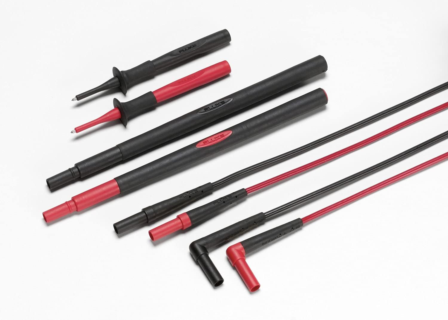 Fluke TL81A Test Lead Set, Deluxe Electronic,Red/Black,Small