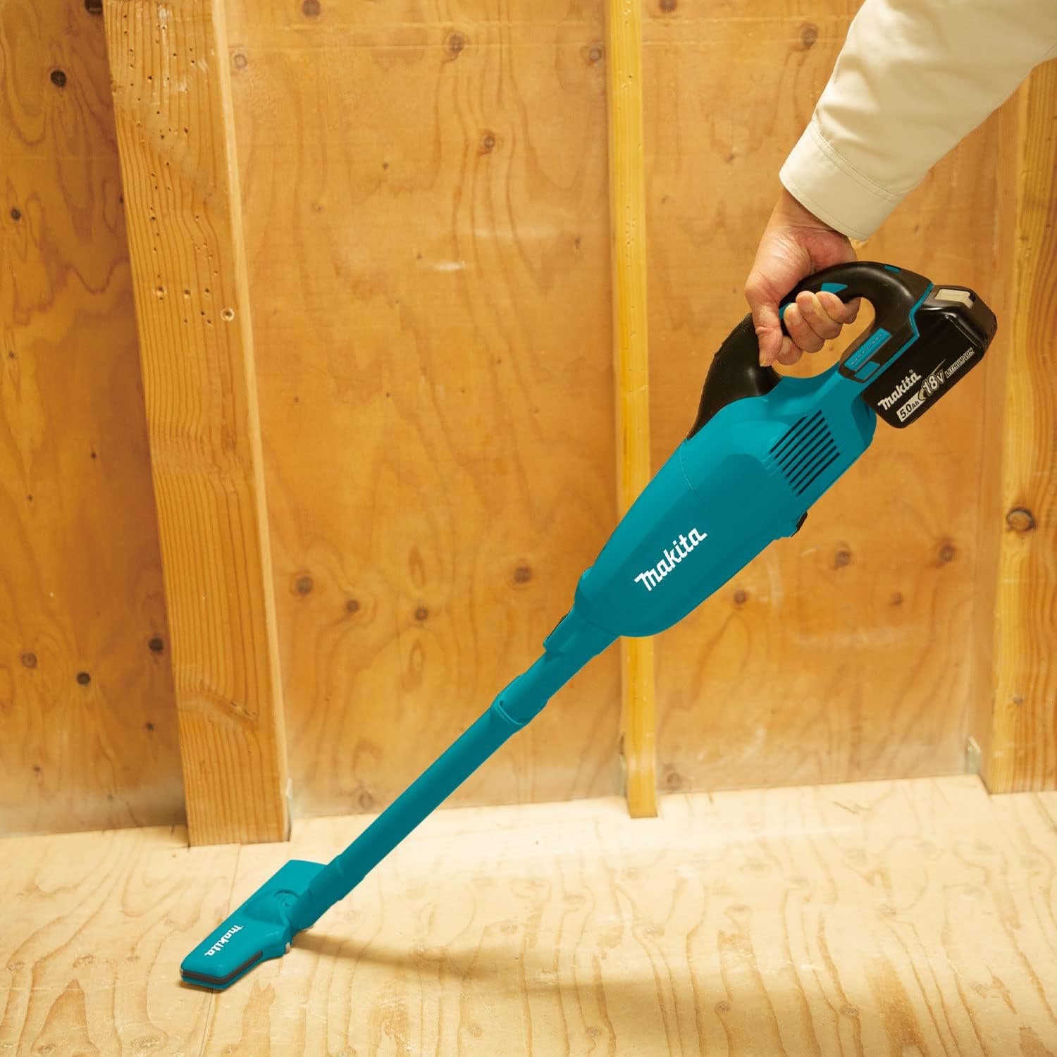 Makita DCL280FZ Brushless LXT Vacuum Cleaner 18V Bare Unit, Blue/Black