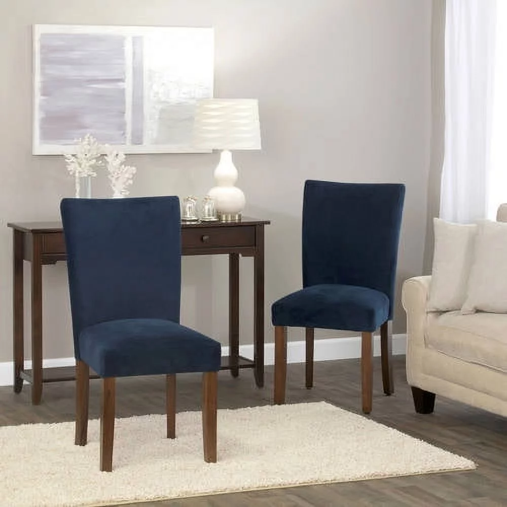 HomePop Parsons Velvet Dining Chairs (set of 2)