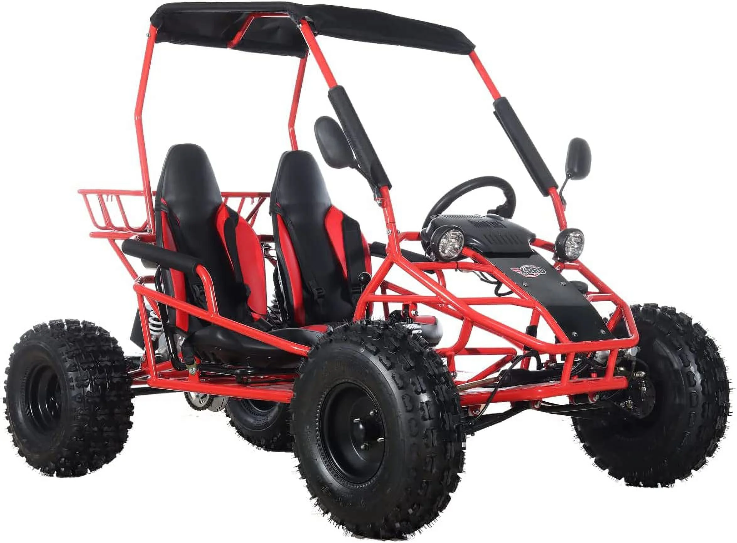 X-Pro Brand New 125cc Gas Powered Go Kart 3 Semi-Automatic Transmission w/Reverse Big 18"/19" Wheels
