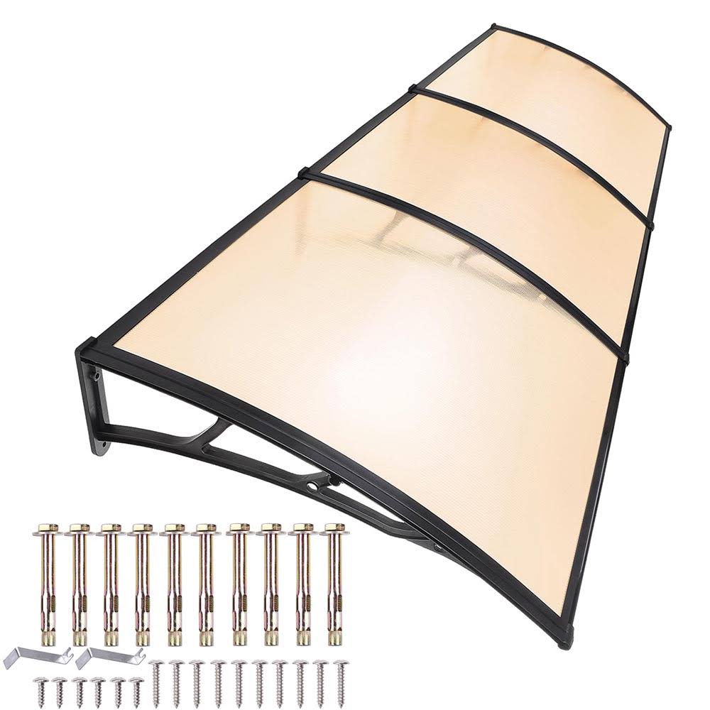 Yescom Door u0026 Window Poly Awning Canopy 120x22 x 40