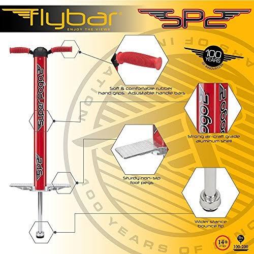 Flybar Super 2 Pogo Stick (Red)
