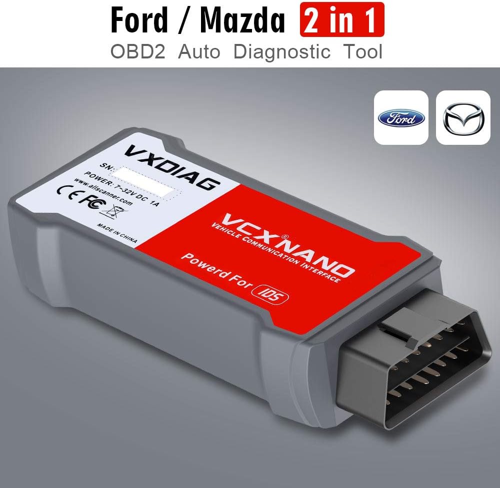 VXDIAG VCX Nano Compatible for Ford/Mazda 2 in 1 Diagnostic and Programming Tool