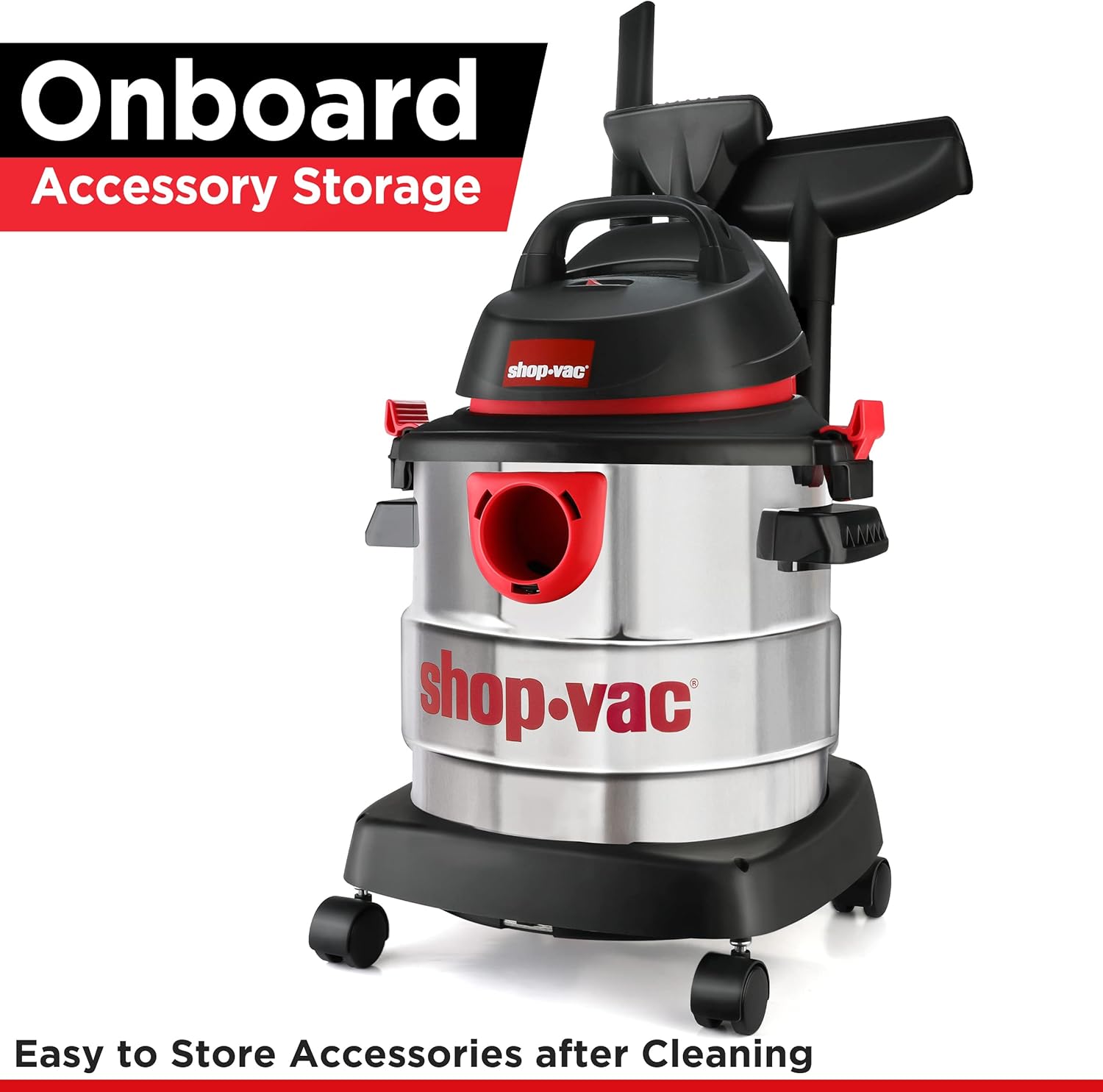 Shop-Vac 5 Gallon 4.5 Peak HP Wet/Dry Vacuum 6PC Filter Kit