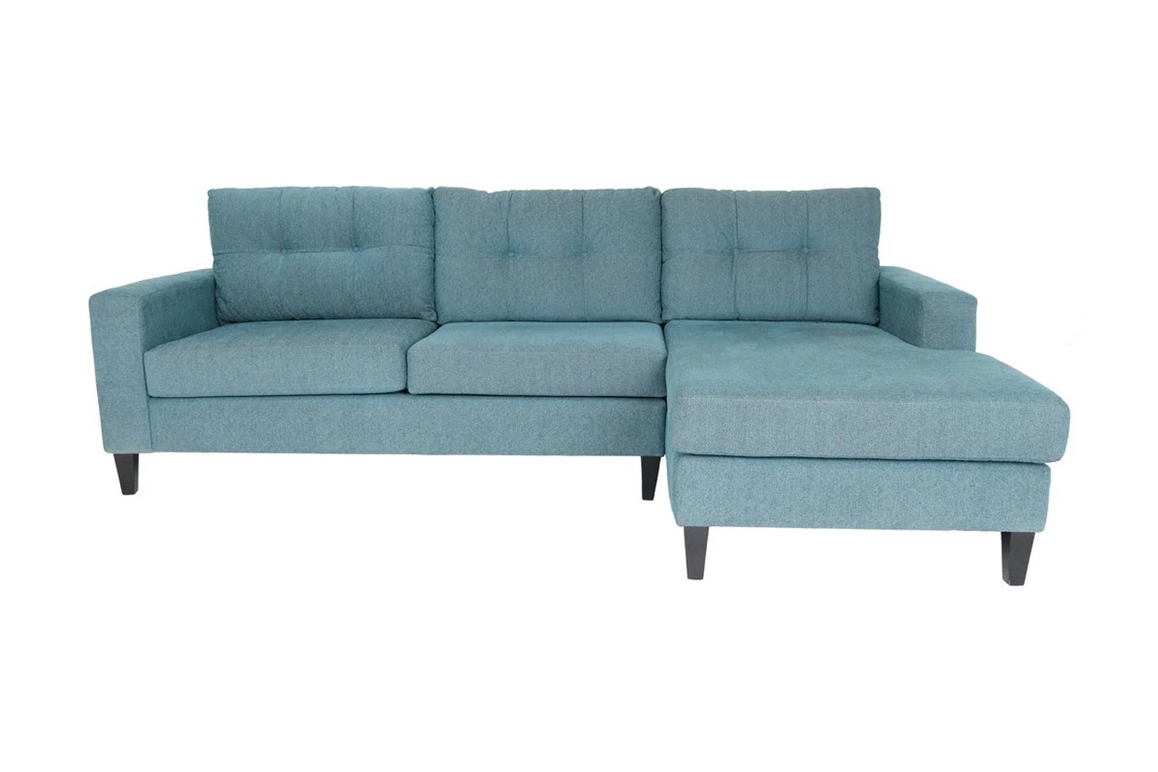 Mid-Century L-Shaped Sectional Sofa - Timeless Style & Comfort
