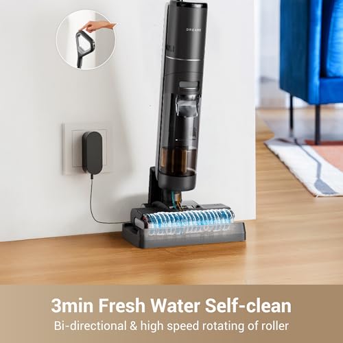 dreame G10 Pro Wet Dry Vacuum Cleaner, Vacuum Mop All in One with Auto Self-Cleaning, Floor Cleaner Machine for Hard Floor, 35 Mins Runtime, Edge Cleaning, Self-Propelled Vacuum Mop Combo