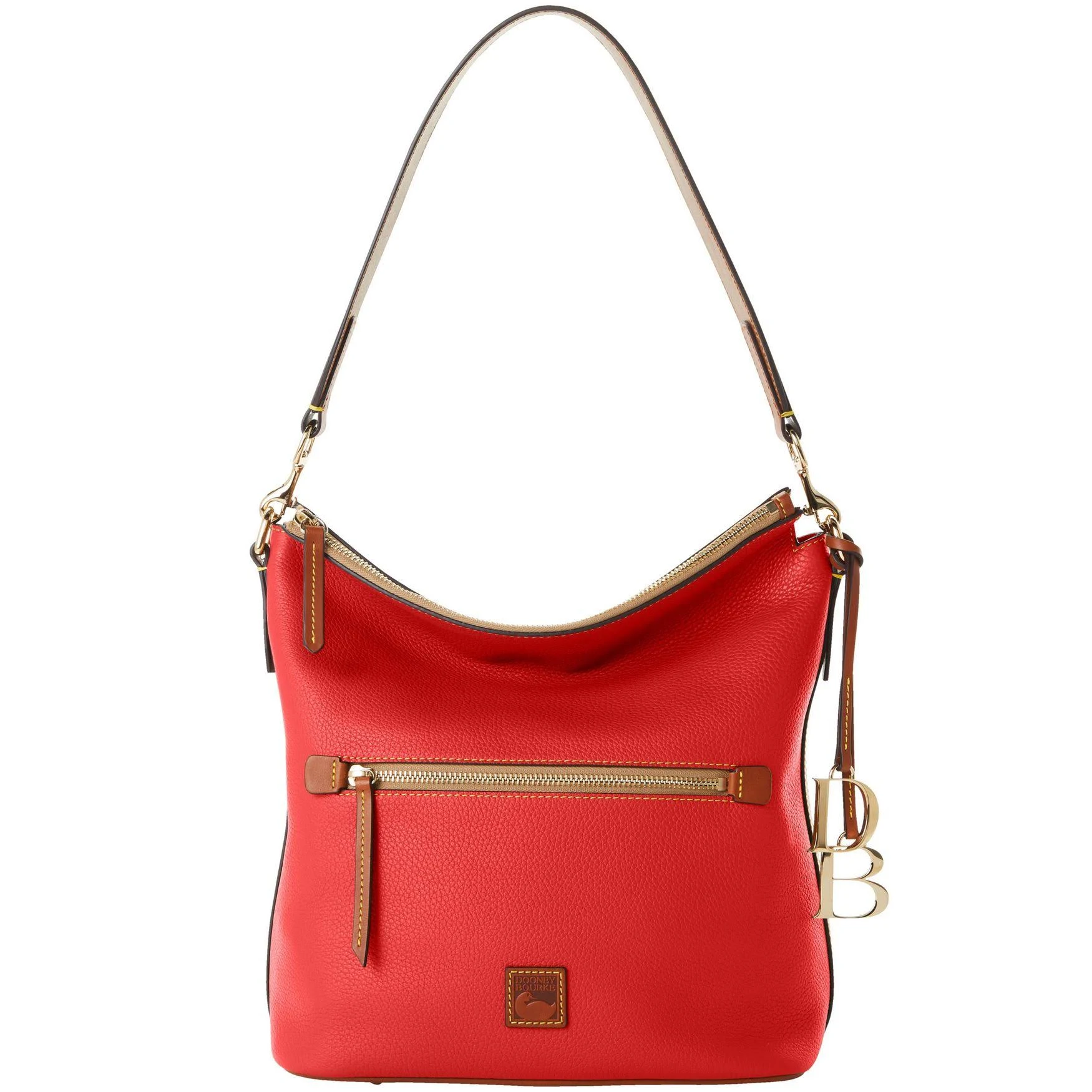 Dooney u0026 Bourke Red Pebble Large Sac