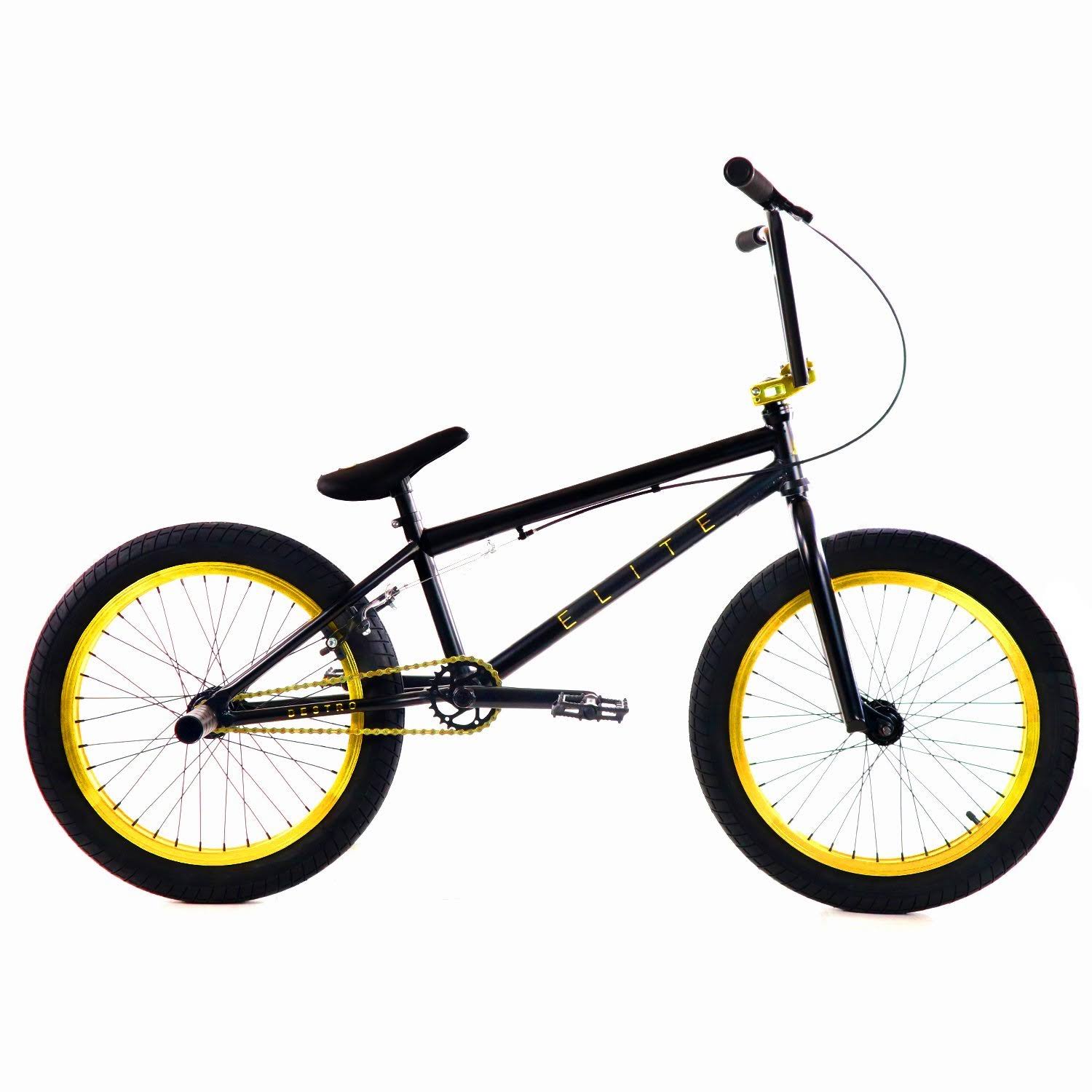 2021 Elite BMX Destro Lightweight Freestyle BMX Bike Bicycle Black Camo