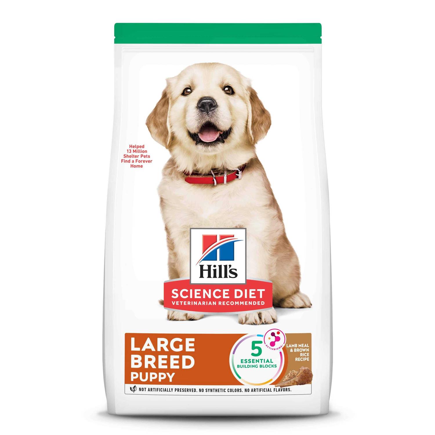Hill's Science Diet Large Breed Puppy Chicken Recipe Dry Dog Food - Pet Supplies online store