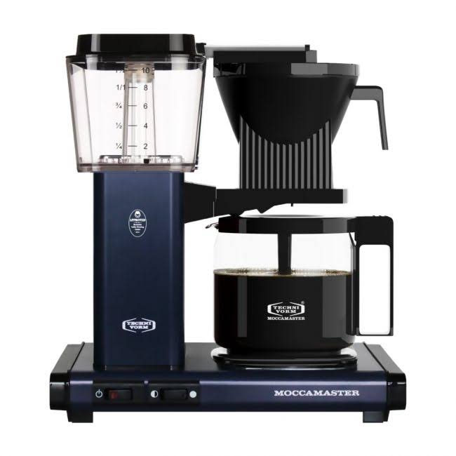 Technivorm KBG Select Moccamaster 10-Cup Midnight Blue Coffee Maker