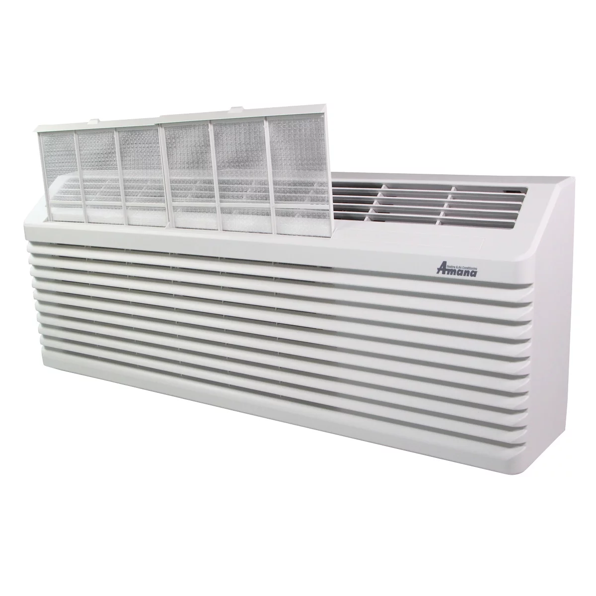 Amana PTAC 16,400 BTU Air Conditioner PTC173K35AXXX with 3.5 KW Heater with Thermostat 20 Amp Plug