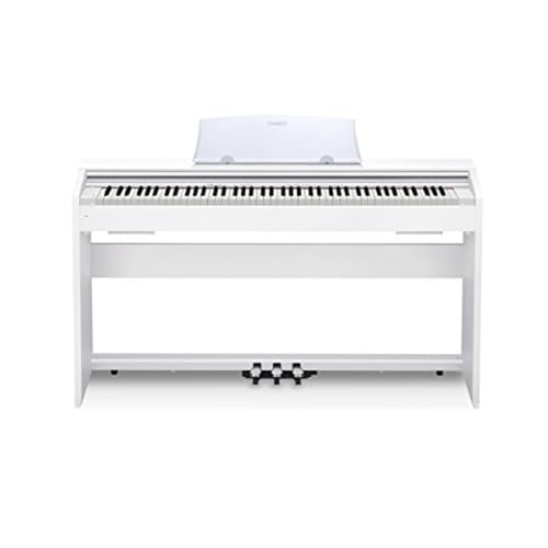 Casio Privia PX-770 – 88-Key Weighted Console Digital Piano | Tri-Sensor II Scaled Hammer Action Keys | AiR Sound Source, 19 Tones, Concert Play, 16W Stereo Speakers, USB-MIDI | Elegant Black Cabinet