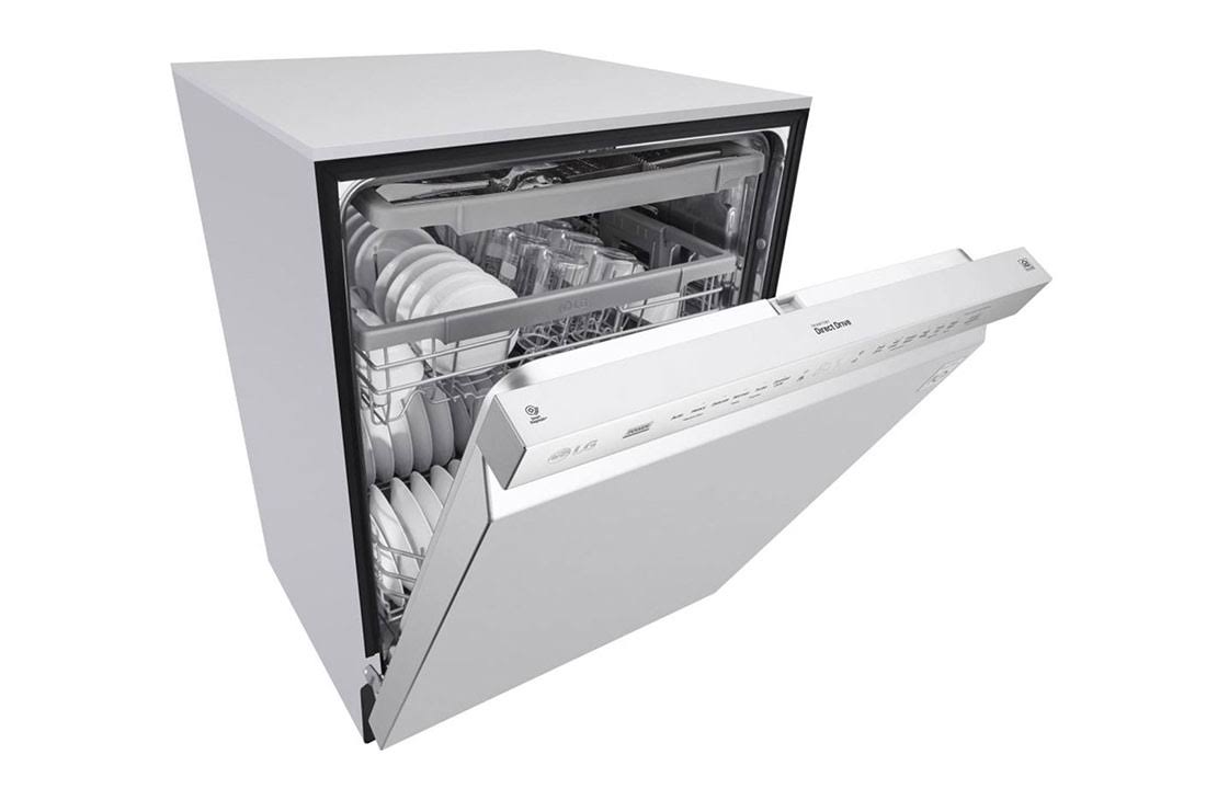LG LDF5678SS: Stainless Front Control Smart Wi-Fi Enabled Dishwasher with Quadwash