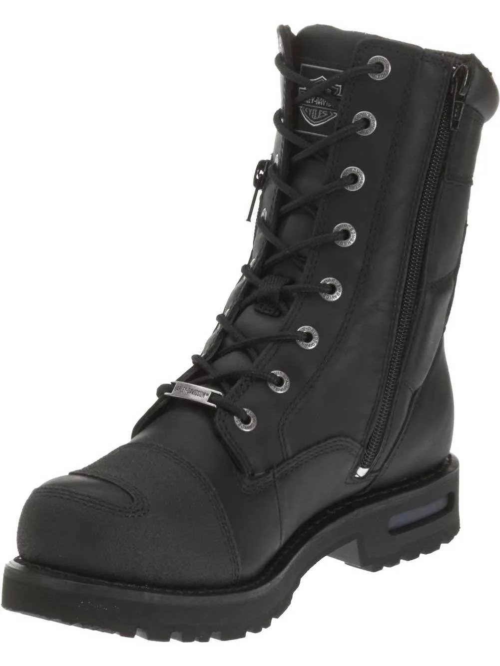 Harley-Davidson Men's Riddick 8-Inch Lace-UP Black Motorcycle Boots D98308, Harley Davidson - Curated Treasures Market
