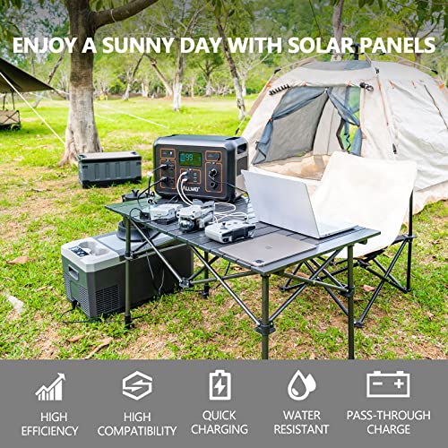ALLWEI Portable Power Station Solar Generator