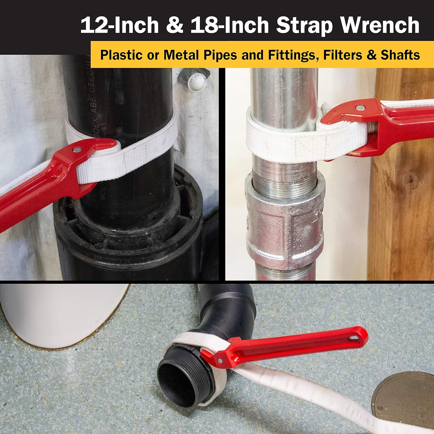 Titan Tools - 18 Strap Wrench (21316) Pack of 2